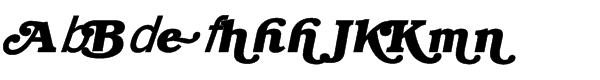 ITC Bookman™ Swash Bold Italic Font LOWERCASE