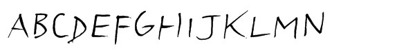 ITC Django™ Std Regular Font UPPERCASE