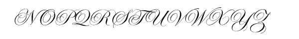 ITC Edwardian™ Script Regular Font UPPERCASE