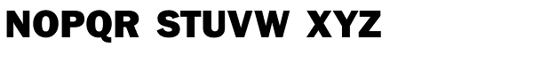 ITC Franklin Std Black Font UPPERCASE
