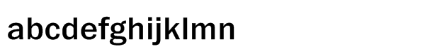 ITC Franklin™ Std Medium Font LOWERCASE