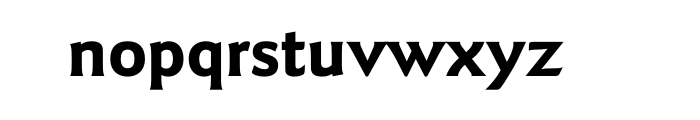 ITC Goudy Sans Std Bold Font LOWERCASE