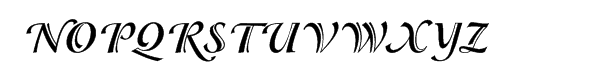 ITC Isadora™ Bold Font UPPERCASE