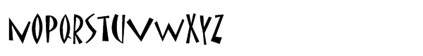 ITC Matisse® Std Regular Font LOWERCASE