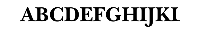 ITC New Baskerville Bold OT Font UPPERCASE