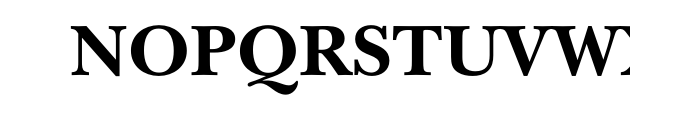 ITC New Baskerville Bold OT Font UPPERCASE