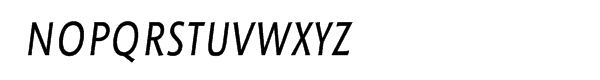ITC Octone™ Italic Font UPPERCASE