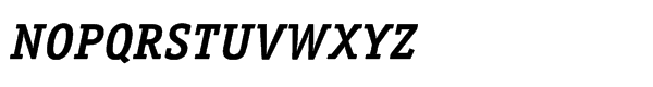 ITC Officina Serif Hellenic Std Bold Italic Font UPPERCASE