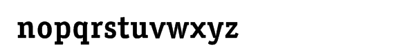 ITC Officina Serif Multilingual Bold Font LOWERCASE