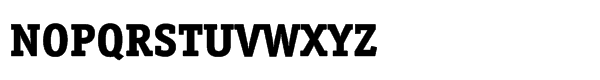 ITC Officina® Serif Std Extra Bold Font UPPERCASE