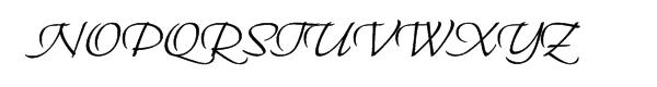 ITC Regallia™ Font UPPERCASE