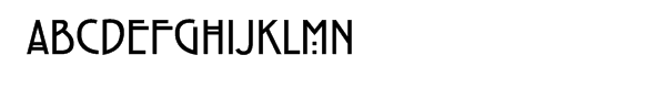 ITC Rennie Mackintosh™ Com Bold Font UPPERCASE