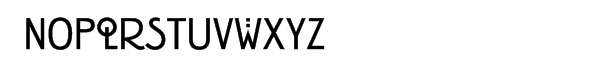 ITC Rennie Mackintosh™ Com Bold Font LOWERCASE