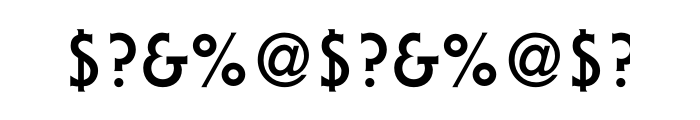 ITC Serif Gothic Std Bold Font OTHER CHARS