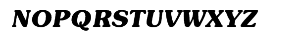ITC Souvenir® Bold Italic Font UPPERCASE