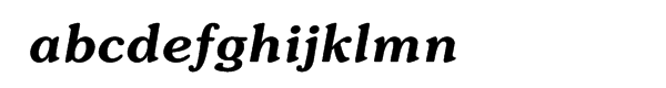 ITC Souvenir® Demi Italic Font LOWERCASE