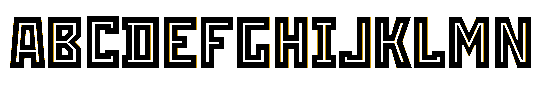 Stenberg Font ITC Stenberg Inline Font - What Font Is