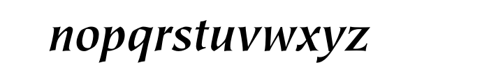 ITC Tiepolo Std Bold Italic Font LOWERCASE