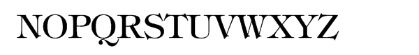 ITC Tiffany® Font UPPERCASE