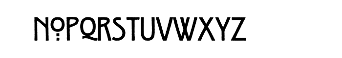 ITC Willow Std Plain Font LOWERCASE