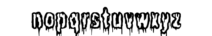 It Lives In The Swamp BRK Font LOWERCASE