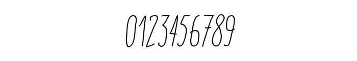 Italo Light Italic Font OTHER CHARS