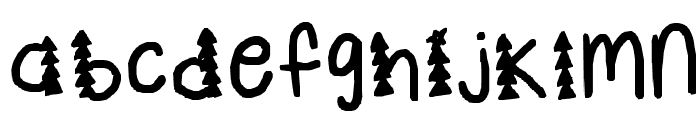 its beginning to look a lot like christmas Font LOWERCASE