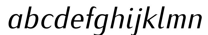 Iwona-Italic Font LOWERCASE