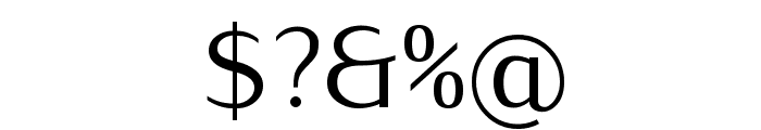 Iwona-Regular Font OTHER CHARS