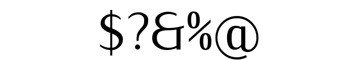 IwonaCond-Regular Font OTHER CHARS