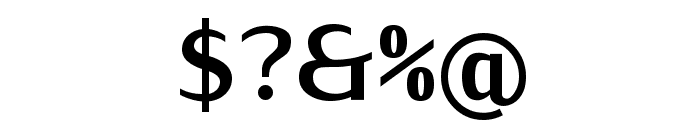 IwonaCondHeavy-Regular Font OTHER CHARS