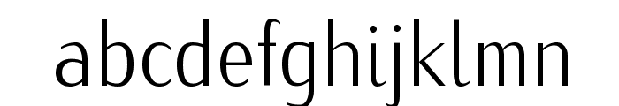 IwonaCondLight-Regular Font LOWERCASE