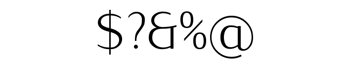 IwonaLight-Regular Font OTHER CHARS