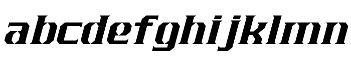 J-LOG Cameron Edge Normal Italic Font LOWERCASE