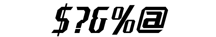 J-LOG Razor Edge Sans Small Caps Italic Font OTHER CHARS