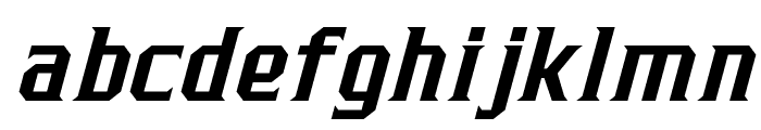 J-LOG Razor Edge Serif Normal Italic Font LOWERCASE