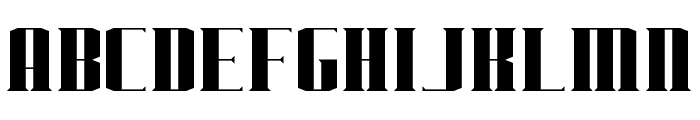 J-LOG Starkwood Serif Normal Font UPPERCASE