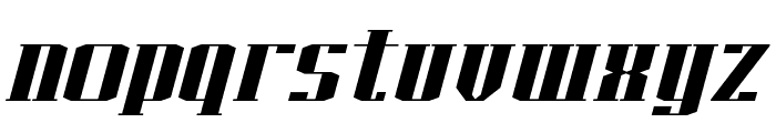 J-LOG Starkwood Slab Sans Normal Italic Font LOWERCASE