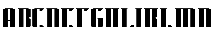J-LOG Starkwood Slab Serif Normal Font UPPERCASE
