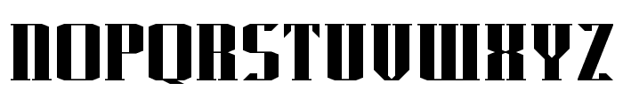 J-LOG Starkwood Slab Serif Normal Font UPPERCASE