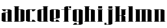 J-LOG Starkwood Slab Serif Normal Font LOWERCASE