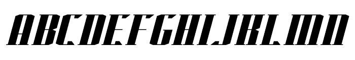 J-LOG Starkwood Slab Serif Small Caps Italic Font UPPERCASE