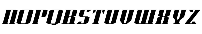 J-LOG Starkwood Slab Serif Small Caps Italic Font LOWERCASE