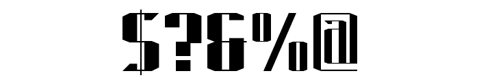 J-LOG Starkwood Slab Serif Small Caps Font OTHER CHARS