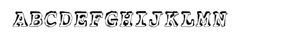 Jackcake Font UPPERCASE