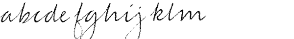Jacqueline Extended Italic Font LOWERCASE