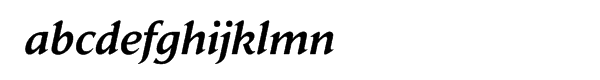Jaeger Daily News Medium Italic Font LOWERCASE