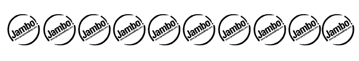 Jambetica-Italic Font OTHER CHARS