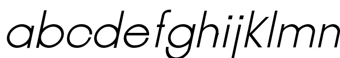 Jambetica-LightItalic Font LOWERCASE