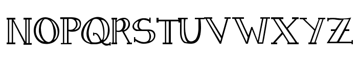 Janda Curlygirl Serif Font UPPERCASE